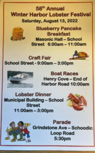 lobster festival schedule 2022
